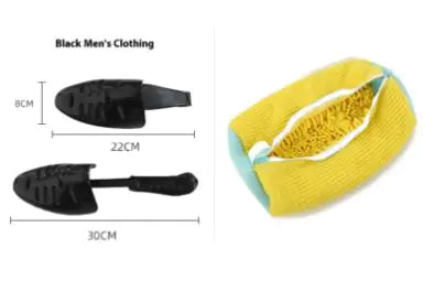 SMART Shoe Washing Machine Bag Sneaker Cleaning Laundry Shoe Bag for Washer Dryer 2PCS